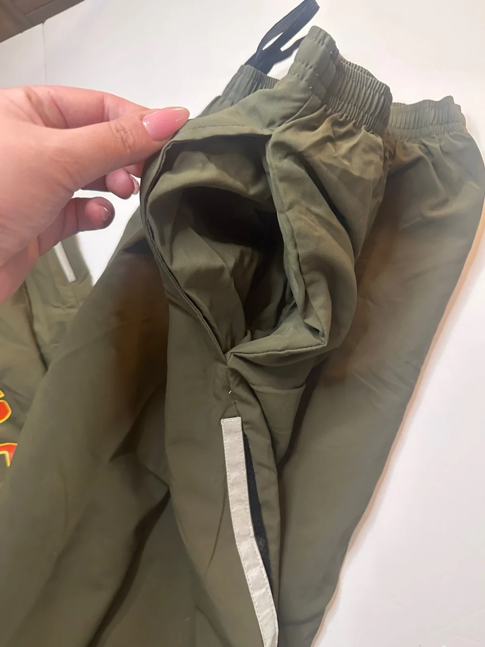 NWT NEW BALANCE USMC Olive Green Track Pants Size XL Long